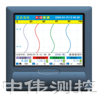 彩屏無紙記錄儀